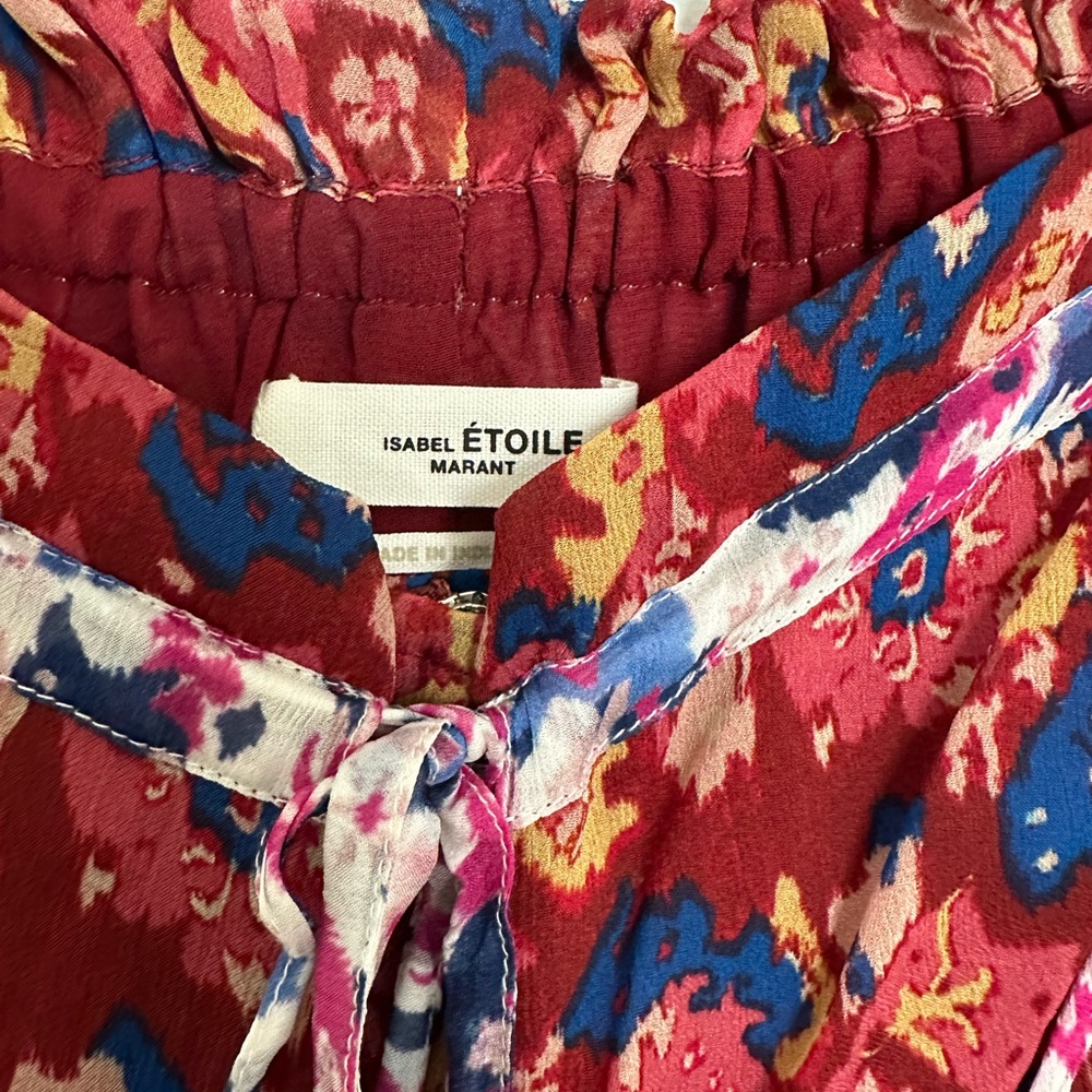Isabel Marant Étoile Riolmy Abstract Patterned Mini Shorts - Picture 8 of 14